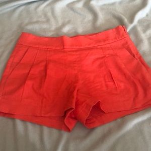 Coral J.Crew Shorts